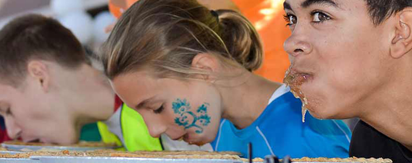 pie eating competition in Royse City, TX